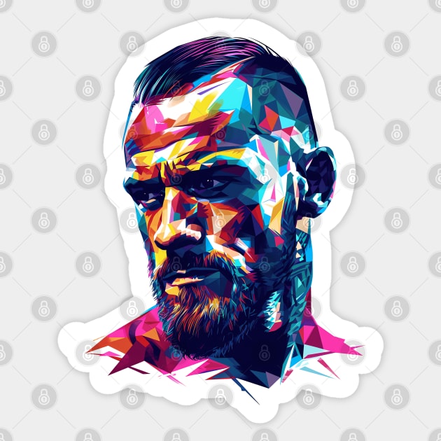 CM PUNK Lowpolly series 4 WWE Sticker by Suga Collection